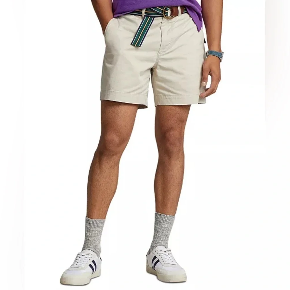 Bundle of 2 Polo Ralph Lauren Men’s Khaki Shorts Size Waist 38